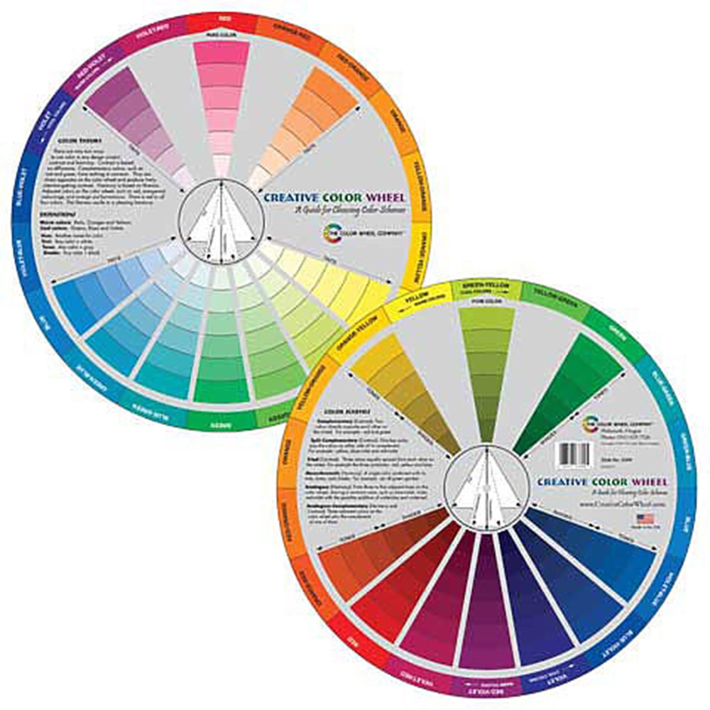 Paint Accessories, Art & School, Creative, Color Wheel, Color Scheme, 6163